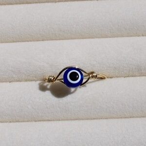 Evil Eye Ring | Adjustable Rings | Evil Eye